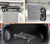 Duffmart PR2190 Pro Katlanır Platform 4 Tekerlekli Paket Taşıma Arabası 150 Kg thumbnail 4