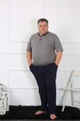 Büyük Beden Erkek Penye Pijama Takım 65011 - 6