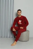 Welsoft Erkek Polar Sevgili Kombini Pijama Takımı 50124 Tek Takım Fiyatıdır - 8