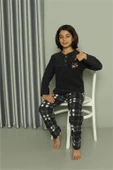 Erkek Çocuk WelSoft Polar Füme Pijama Takımı 20550 - 1