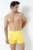 Erkek Sarı Bambu Boxer 3'lü Paket - 9