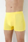 Erkek Sarı Bambu Boxer 3'lü Paket - 5