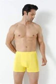 Erkek Sarı Bambu Boxer 3'lü Paket - 10