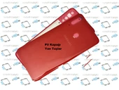 Samsung Galaxy A20S Kasa Arka Pil Batarya Kapağı KIRMIZI - 1