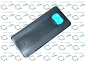 Tkgz Xiaomi Poco X3/Poco X3 NFC Arka Kapak Batarya Pil Kapağı (CAM) SİYAH - 1