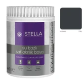 Stella Su Bazlı Saf Akrilik Boya Antrasit Ral-7016 1 L - 2