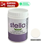 STELLA Su Bazlı Saf Akrilik Boya Kırık Beyaz 1 Lt - 1