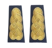 Subay Tören Sırma Apolet - Harici Üniforma Tören Apolet  (1 Çift) - Hava Kuvvetleri thumbnail 1