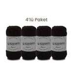 Baby Cotton El Örgü İpi 25 Gram Oeko-Tex Sertifikalı Pamuk İpi Bebek İpi Yelek İpi Punch İpi 4’lü Set - 9
