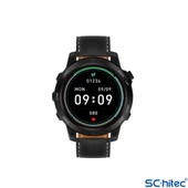 ScHitec RW46 Amoled Ekran Android İos HarmonyOs Uyumlu 3 Kordonlu Akıllı Saat Siyah thumbnail 3