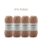 Baby Cotton El Örgü İpi 100gr Oeko-Tex Sertifika Pamuk İpi, Bebek Yelek ve Punch İpi 4'lü Set - 10
