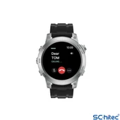ScHitec RW46 Amoled Ekran Android İos HarmonyOs Uyumlu 3 Kordonlu Akıllı Saat Gümüş thumbnail 2