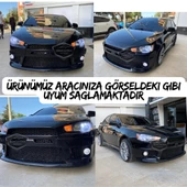 Mitsubishi Lancer 2007-2014 Uyumlu Üniversal Mercekli Angel Sis Farı Metal Su Geçirmez 76 mm Sarı Halkalı Gündüz Farı Angel Eyes 2 Adet - 4