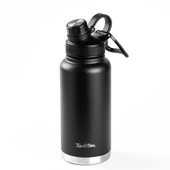 TANTİTONİ SİYAH 2 KAPAKLI ÇİFT KATMANLI TERMOS 945 ML - 1