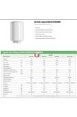 Baymak Aqua Konfor Silindirik 65 Litre Elektrikli Termosifon MTK-65 (Montaj Hariç) - 3
