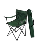 Mandella Rejisör Kamp Sandalyesi Piknik, Plaj, Balıkçı,Bahçe,Balkon Sandalyesi Yeşil (2 Adet) thumbnail 2