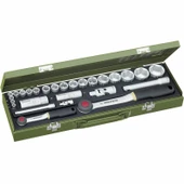 Proxxon 23020 1/4" Ve 1/2" 27 Parçalı Lokma Takımı - 1