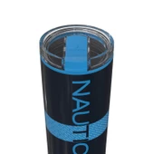 Nautica NTM02 Sport Termos Paslanmaz Çelik 650 ml Navy Sky Blue thumbnail 2