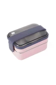 Vagon Paslanmaz Çelik Lunch Box 1200 ML Beslenme Kabı (Karışık Renk 1 Adet) - 1