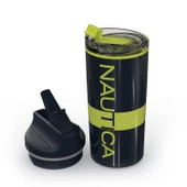 Nautica NTM02 Sport Termos Paslanmaz Çelik 650 ml Navy Lime thumbnail 1