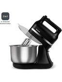 Homend Profashion 3021H El Mikseri Fonksiyonlu Ve 360° Dönerek Karıştırma Teknolojili Stand Mikser Siyah - 2