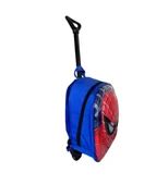 çekçekli örümcekli spderman kreş ve anaokul çantası orta boy 30 CM (1 SINIFA OLMAZ) - 2