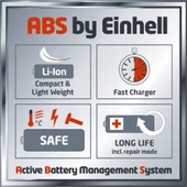 Einhell GE-LC 18 Li Kit Akülü Ağaç Kesim Motoru Odun Testeresi - 3
