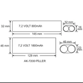 Arsel AK-7200-3 LED Lambalar İçin Acil Durum Yedekleme Kiti Kesintide 180 Dak. Yanan 3,5-200 Volt Led Lamba - 4