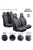 Freshstart    Freshstart Bmw 3 SERİSİ 325 Uyumlu Süet Oto Koltuk Kılıfı Ön Arka Set Füme Siena Model FS - 2
