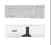 Toshiba Satellite C650 Klavye Tuş Takımı Beyaz TR - 1