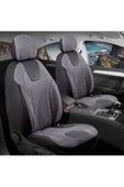 Freshstart    Freshstart Alfa Romeo Giulietta Uyumlu Süet Oto Koltuk Kılıfı Ön Arka Set Füme Siena Model FS - 1