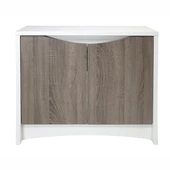 Fluval Flex Deluxe 123L İçin Beyaz Lüx Dolap - 1