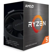 Amd Ryzen 5 5600X AM4Pin 65W Fanlı (Box) - 3