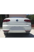 Volkswagen Passat B8 Krom Egzoz Görünümü Difüzör Çıtası 2015-2018 - 4