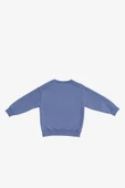 Atter Koloni Mavi Pamuklu Çocuk Sweatshirt - 2