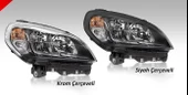 FAR DOBLO 2015- MOTORLU KROM CERCEVELI SOL 52109259 E BELGELİ - 1
