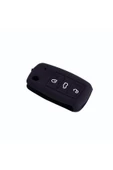 Startcar    Startcar VolksWagen Jetta 2011-2018 Uyumlu Silikon Anahtarlık Siyah SC thumbnail 1