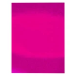Aynalı Metalik Metalize Fon Kartonu Pembe 50x70cm 1 Adet (Tek Renk) - 1