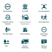 TP-Link VIGI C340S 4mm 4MP AI ColorPro Bullet IP Kamera (1/1.8",30fps,FHD,H.265+) thumbnail 2