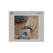 Ovivo Grano Füme Zil Anahtarı Light thumbnail 3