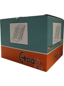 Bafix Evrak Rafı Hareketli Plastik 5 Lİ Şeffaf Hareketli Evrak Rafı - 1