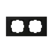 15 Adet Ovivo Grano Siyah İkili Çerçeve 15'li Paket - 1