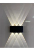 Dekoratif Çift Yönlü Duvar Aydınlatma Led Aplik Duvar Lambası Günışığı 6 watt 220 volt - 1