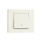 20 Adet Ovivo Grano Beyaz Natural Zil Anahtarı Light+çerçeve Dahil - 1