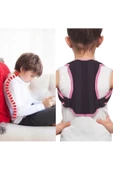 Çocuk İçin Kamburluk Önleyici Dik Duruş Korsesi Kız Erkek İçin Sırt Desteği Balenli Genç Korse thumbnail 1