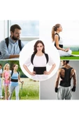 Unisex Siyah Highconcept Ortopedik Balenli Dik Duruş Korsesi - 5