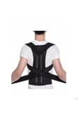 Kamburluk Önleyici Unisex Sırt Ortopedik Dik Duruş Aparatlı Balenli Korse thumbnail 2