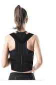 Kamburluk Önleyici Unisex Sırt Ortopedik Dik Duruş Aparatlı Balenli Korse thumbnail 3