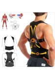 Kamburluk Önleyici Unisex Sırt Ortopedik Dik Duruş Aparatlı Balenli Korse thumbnail 4
