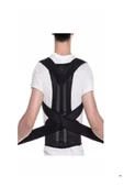 Kamburluk Önleyici Unisex Sırt Ortopedik Dik Duruş Aparatlı Balenli Korse thumbnail 1